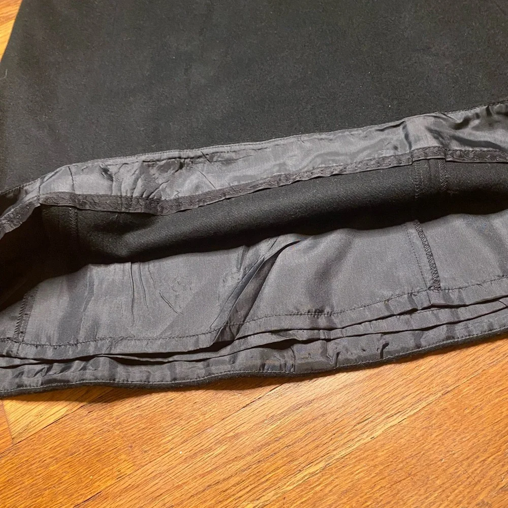 J. Crew Black A-Line Skirt